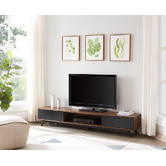 Monument Furniture 200cm Nova Lowline TV Unit