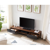 Monument Furniture 200cm Nova Lowline TV Unit