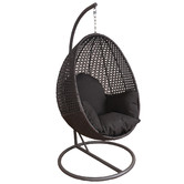 Maya Outdoor Furniture Bernice Outdoor Hanging Pod with Stand