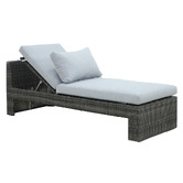 Maya Outdoor Furniture 2 Seater Lowell Outdoor Chaise &amp; Sun Lounge Set