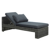 Maya Outdoor Furniture 2 Seater Lowell Outdoor Chaise &amp; Sun Lounge Set