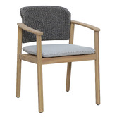 Maya Outdoor Furniture 6 Seater Pura Outdoor Dining Table &amp; Chair Set
