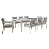 Maya Outdoor Furniture 8 Seater Gardenia Outdoor Dining Set