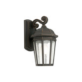 Extravagant Lighting Cambridge One Light Exterior Wall Lantern in Bronze