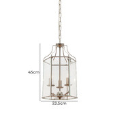 Extravagant Lighting Arcadia Steel 3 Light Pendant