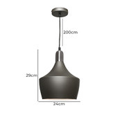 Extravagant Lighting Satin Chrome Bevo Pendant Light