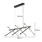 Extravagant Lighting Metrix 6 Light Pendant