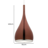 Extravagant Lighting Aero Steel Pendant Light