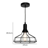 Extravagant Lighting Cage Metal Pendant Light