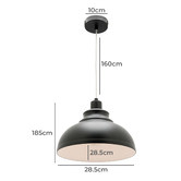 Extravagant Lighting Lucero Steel Pendant Light