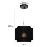Extravagant Lighting Holloway Aluminium Medium Pendant Light