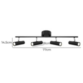 Extravagant Lighting Vector 4 Light Aluminium Spotlight