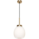 Extravagant Lighting Jensen Steel Pendant Light