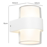 Extravagant Lighting Vivica 2 Light LED Outdoor Wall Light