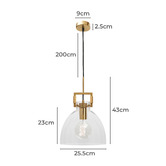 Extravagant Lighting Rayne Pendant Light