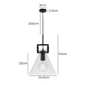 Extravagant Lighting Frey Pendant Light
