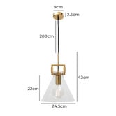 Extravagant Lighting Frey Pendant Light