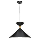 Extravagant Lighting Efraim Large Hourglass Steel Pendant Light
