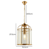 Extravagant Lighting Bernice Steel Pendant Light