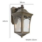 Extravagant Lighting Flavum Exterior Wall Light