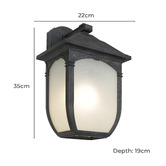 Extravagant Lighting Turrim Exterior Wall Light