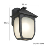 Extravagant Lighting Turrim Exterior Wall Light