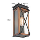 Extravagant Lighting Skye Outdoor Wall Light