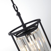 Extravagant Lighting Auburn Steel Pendant Light