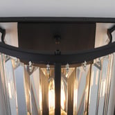 Extravagant Lighting Auburn Steel Wall Light