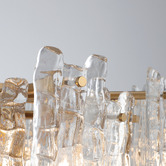 Extravagant Lighting Ruther Glass 10 Light Pendant