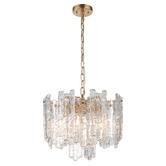 Extravagant Lighting Ruther Glass 5 Light Pendant
