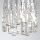 Extravagant Lighting Ruther Glass Single Light Pendant