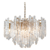 Extravagant Lighting Ruther Glass 10 Light Pendant
