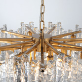Extravagant Lighting Ruther Glass 10 Light Pendant
