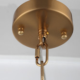 Extravagant Lighting Ruther Glass Single Light Pendant