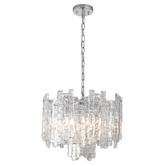 Extravagant Lighting Ruther Glass 5 Light Pendant