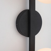 Extravagant Lighting Reno Frosted Glass 2-Light Wall Light