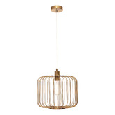Extravagant Lighting Burke Steel Pendant Light
