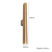 Extravagant Lighting Emma Brass 40cm LED Outdoor Up/Down Wall Light