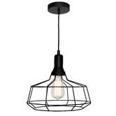 Extravagant Lighting Cage Metal Pendant Light