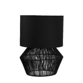 Extravagant Lighting Danielle Black Table Lamp
