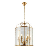 Extravagant Lighting Bernice Steel 6 Light Pendant