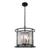 Extravagant Lighting Auburn 3 Light Steel Pendant