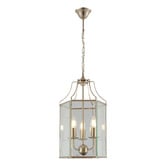 Extravagant Lighting Arcadia Steel 3 Light Pendant