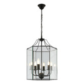 Extravagant Lighting Maurice Metal &amp; Glass 6 Light Pendant