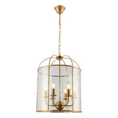 Extravagant Lighting Bernice Steel 6 Light Pendant