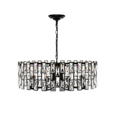 Extravagant Lighting Porsha 8 Light Steel Pendant