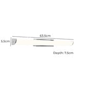 Extravagant Lighting Darren Acrylic Diffuser LED Vanity Light