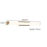 Extravagant Lighting Darren Acrylic Diffuser LED Vanity Light