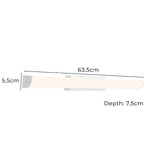 Extravagant Lighting Darren Acrylic Diffuser LED Vanity Light
